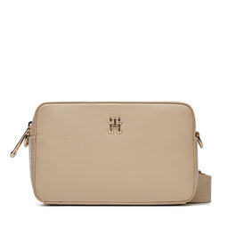 Tommy Hilfiger Ročna torba Tommy Hilfiger Th Essential Sc Camera Bag AW0AW15724 White Clay AES