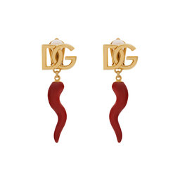 Dolce&Gabbana Klipsz fülbevalók Dolce&Gabbana WEQ6C4 W1111 Piros