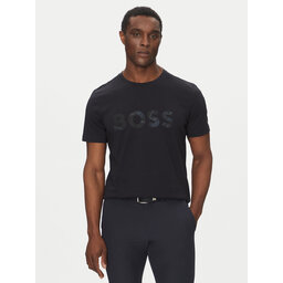 BOSS BOSS Majica Glamping 50537834 Mornarsko modra Regular Fit