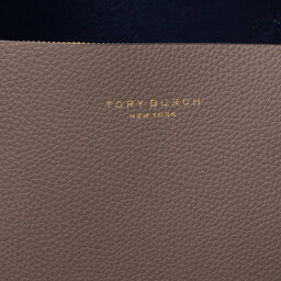 

Сумка Tory Burch Perry Triple 81932 Clam Shell 093, Коричневий