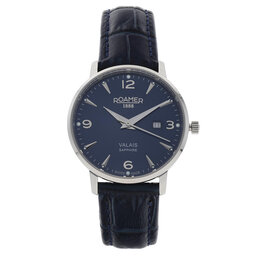 Roamer Klocka Roamer Valais 958844 41 44 05 Silver/Navy