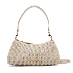 Calvin Klein Borsetta Calvin Klein Ruched Drop Shoulder Bag LV04K3088G Beige