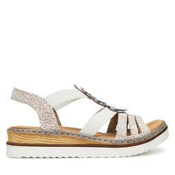 Rieker Sandale Rieker 679L4-80 Alb