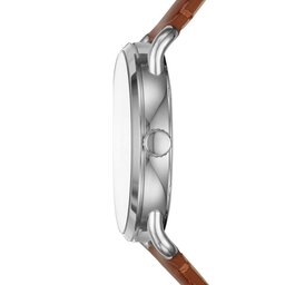 

Годинник Fossil Copeland Three FS5661 Navy/Brown, Cиній