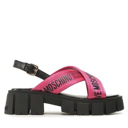 

Босоніжки LOVE MOSCHINO JA16186G0GIX261A Ner/Fu, Рожевий