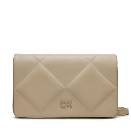 Calvin Klein Torebka Calvin Klein Quilt K60K611759 Beżowy