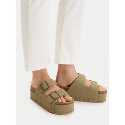DeeZee Pantoletten DeeZee CEO-WS069 Beige