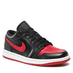 Nike Cipő Nike Air Jordan 1 Low DC0774 061 Black/Gym Red/Sail