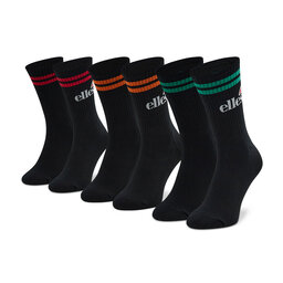Ellesse 3er-Set hohe Unisex-Socken Ellesse Pullo SAAC1208 Black 011