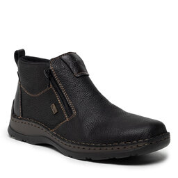 Rieker Schnürschuhe Rieker 05398-00 Schwarz