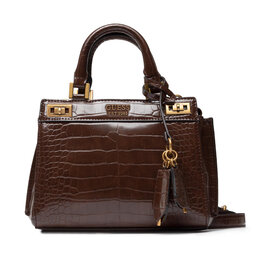 Guess Geantă Guess Katey Croc (CB) Mini Bags HWCB84 94730 BRO