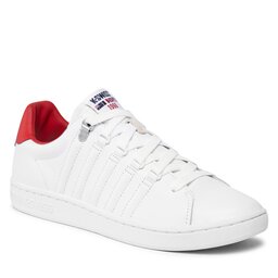 K-Swiss Sneakersy K-Swiss Lozan II 07943-998-M Wht/Wht/Mars Red