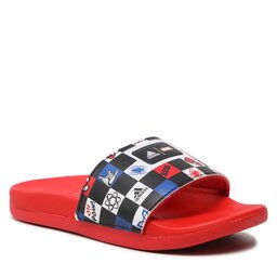 adidas Pantoletten adidas adilette Comfort Spiderma HP7758 White/Black/Multi