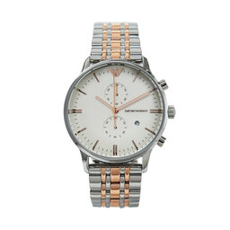 Emporio Armani Zegarek Emporio Armani AR0399 Srebrny