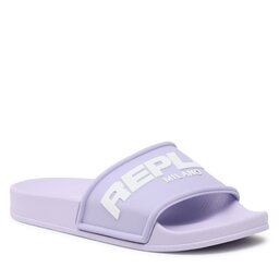 Replay Klapki Replay Up W Emboss GWF1B .000.C0026S Lilac