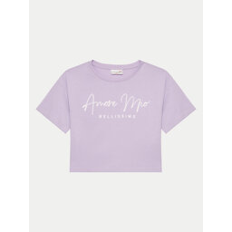 Coccodrillo Coccodrillo Marškinėliai WC4143201GEJ Violetinė Relaxed Fit
