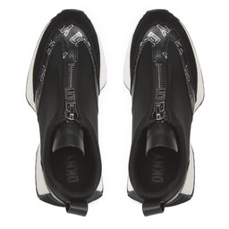 

Снікерcи DKNY Noah-Zip Up K3241519 Black/White 005, Чорний