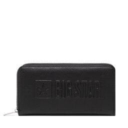 BIG STAR Duży Portfel Damski BIG STAR KK674030 Black