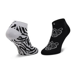 

Низькі шкарпетки unisex Cup of Sox Zabra W Bambusie Dla Ciebie Dzikusie Чорний