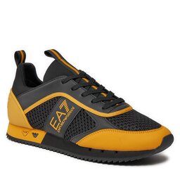 EA7 Emporio Armani Sneakers EA7 Emporio Armani X8X027 XK050 T854 Black+Mango Mojito