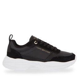 

Снікерcи Tommy Hilfiger Essential Lthr Runner FW0FW07587 Black BDS, Чорний