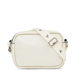 Calvin Klein Jeans Handväska Calvin Klein Jeans Ultralight Dblzipcamera Bag21 Pu K60K610326 Ivory YBI