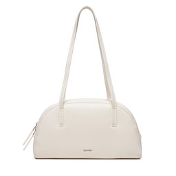 Calvin Klein Handtasche Calvin Klein Ck Glide Elongated Shoulder Bag K60K612819 Weiß