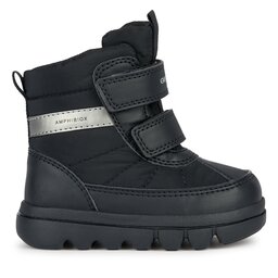Geox Sněhule Geox B Willaboom Boy B Ab B365BG 0FU54 C9999 M Černá