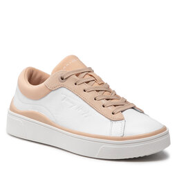 Tommy Hilfiger Laisvalaikio batai Tommy Hilfiger Elevated Cupsole Sneaker FW0FW06317 Misty Blush TRY