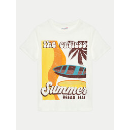 Coccodrillo Coccodrillo Camiseta WC4143205HBJ Écru Regular Fit