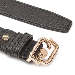 

Жіночий ремінь Liu Jo Ecs Hips Belt 3.5 AA3313 E0087 Nero/Cuoio 00981, Чорний