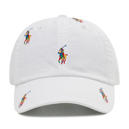 

Бейсболка Polo Ralph Lauren Classic Sport Cap 710865201001 Multi, Білий