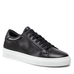 Les Deux Sneakers Les Deux Theodor Leather Sneaker LDM801022 Black/White 100201