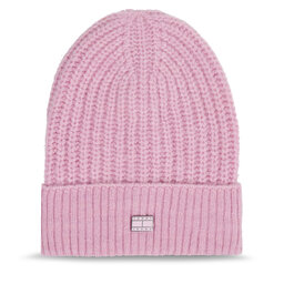 Tommy Jeans Čepice Tommy Jeans Tjw Cosy Knit Beanie AW0AW15462 Růžová