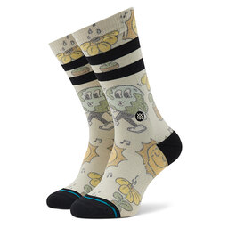 Stance Skarpety wysokie unisex Stance Nice Moves A555C22NIC Offwhite
