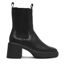 Calvin Klein Stiefeletten Calvin Klein Block Heel Chelsea Boot Lth HW0HW03694 Schwarz