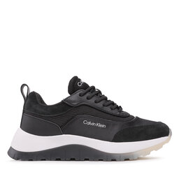 

Снікерcи Calvin Klein Runner Lace Up HW0HW01447 Ck Black BEH, Чорний