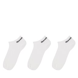 Reebok Set de 3 perechi de șosete joase unisex Reebok Tech Style Tr M 3P FQ5351 Alb