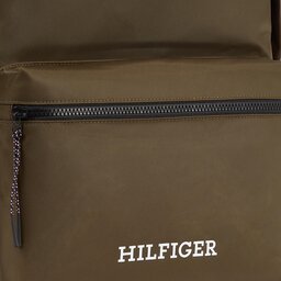 

Рюкзак Tommy Hilfiger Th Monotype Dome Backpack AM0AM12112 Army Green RBN, Зелений