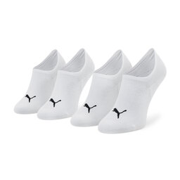Puma 2 pares de calcetines cortos unisex Puma 907981 02 White 002
