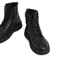 

Чоботи Tommy Hilfiger Th Everyday Class Termo Lth Boot FM0FM04658 Black BDS, Чорний