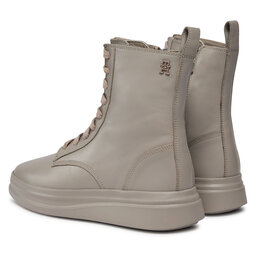 

Ботильйони Tommy Hilfiger Sporty Leather Flat FW0FW07799 Smooth Taupe PKB, Бежевий