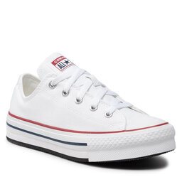 Converse Sneakers aus Stoff Converse Ctas Eva Lift Ox 272858C White/Garnet/Navy