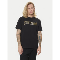 Just Cavalli Just Cavalli T-Shirt 76OAHG15 Μαύρο Regular Fit