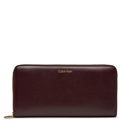 Calvin Klein Didelė Moteriška Piniginė Calvin Klein Ck Large Zip Around LV04F1093G Vyšninė