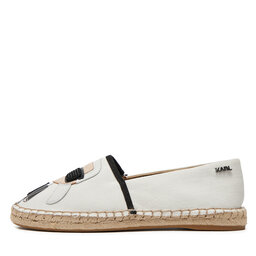

Еспадрильї KARL LAGERFELD KL80111 White Lthr/Textile, Білий