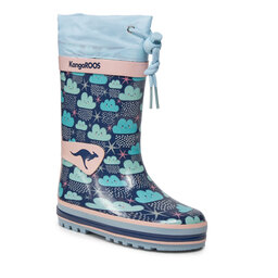 KangaRoos Botas de agua KangaRoos K-Rain 18244-000-4184 Blue Sky/Cloud