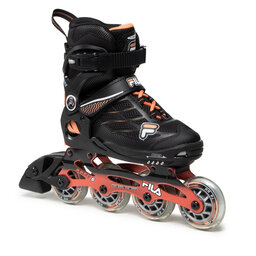 Fila Skates Pattini in linea Fila Skates Wizy Alu G 010622175 Black/Salmon