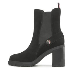 Tommy Hilfiger Botine Tommy Hilfiger Outdoor High Heel Boot FW0FW06739 Black BDS