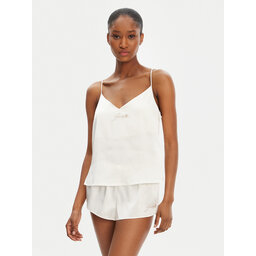 Juicy Couture Juicy Couture Pizsama felső JCLCT125511 Ekru Regular Fit